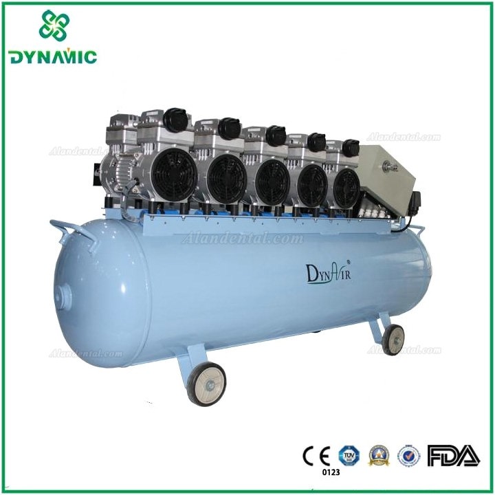 Dynamic DA7005 Super Silent Airbrush Compressor Dental Oilless Air Compressor 3750W